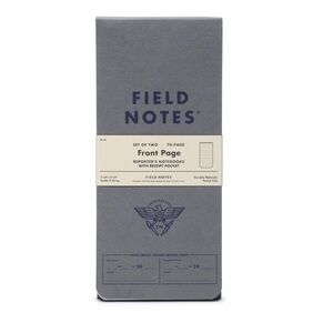 Field Notebook 2-Pack Front Page Reporter’s Notebooks